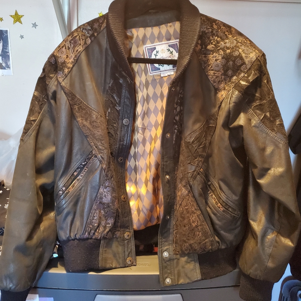 Unique Vintage Leather Jacket